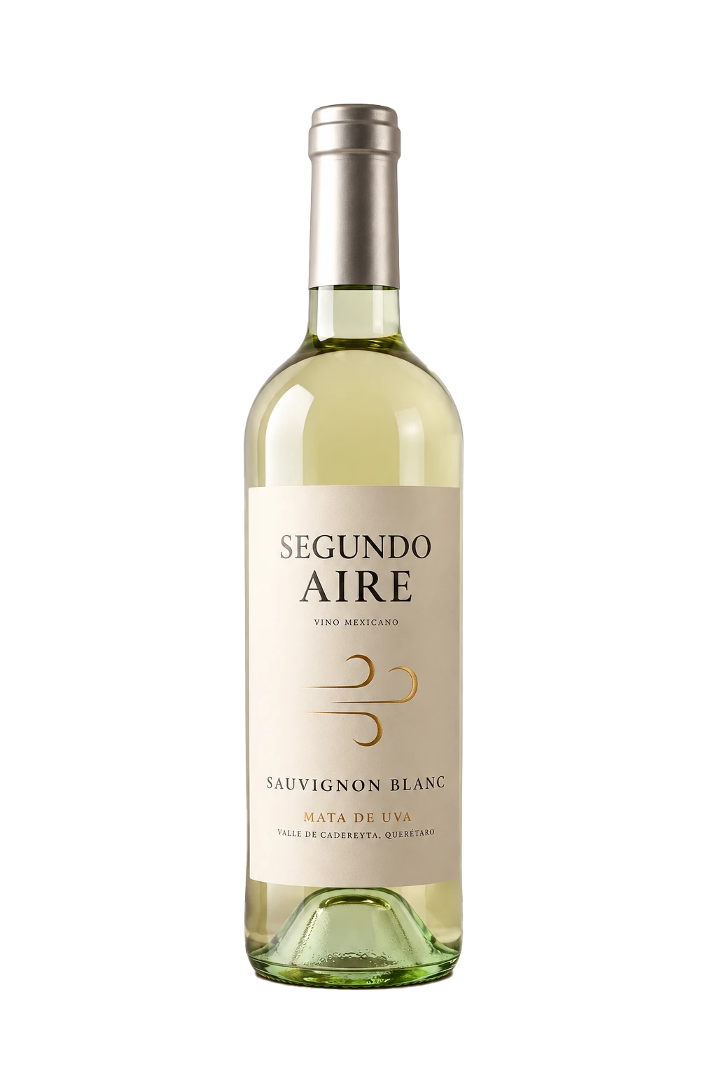 Botella de vino blanco Segundo Aire